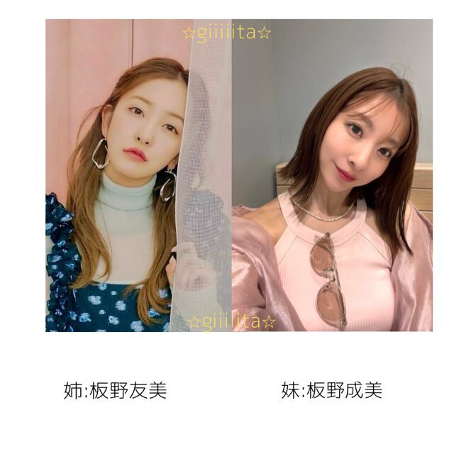 【比較画像】板野成美と姉の板野友美は似てない!?様々な写真で調査