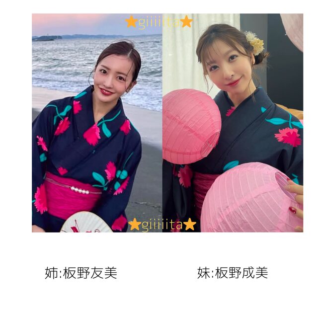 【比較画像】板野成美と姉の板野友美は似てない!?様々な写真で調査